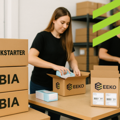 packing orderes in a warehouse